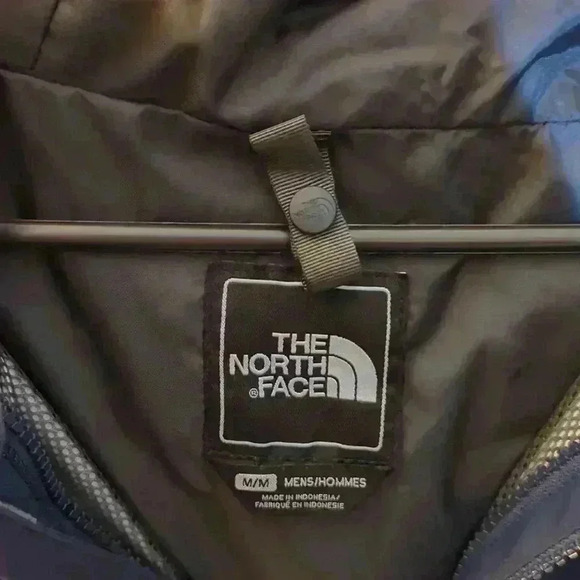 North Face Hyvent 3 in 1 Jacket T325 T725 2013 Gray and blue Mens Medium M - Picture 6 of 10